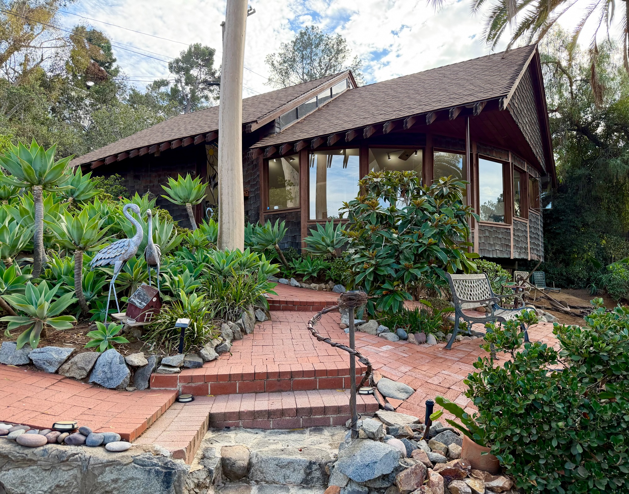 Exterior of the Gross home featured on the La Mesa History Center Home Tour
